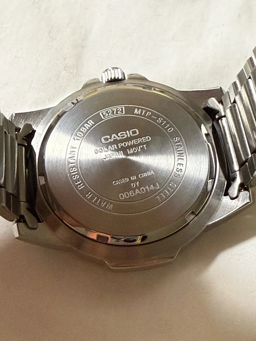 Casio MTPS110-1AVCF - Black